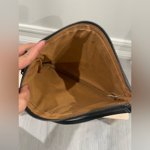 Authentic MCM Black Visetos Liz Shopper Tote Removable Pouch - Picture 3 of 11